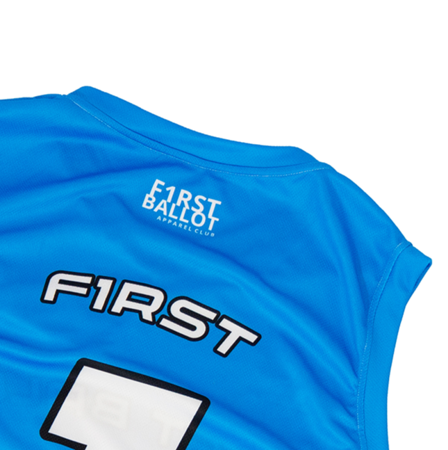 F1RST BALLOT Recycled Genderless Basketball Jersey